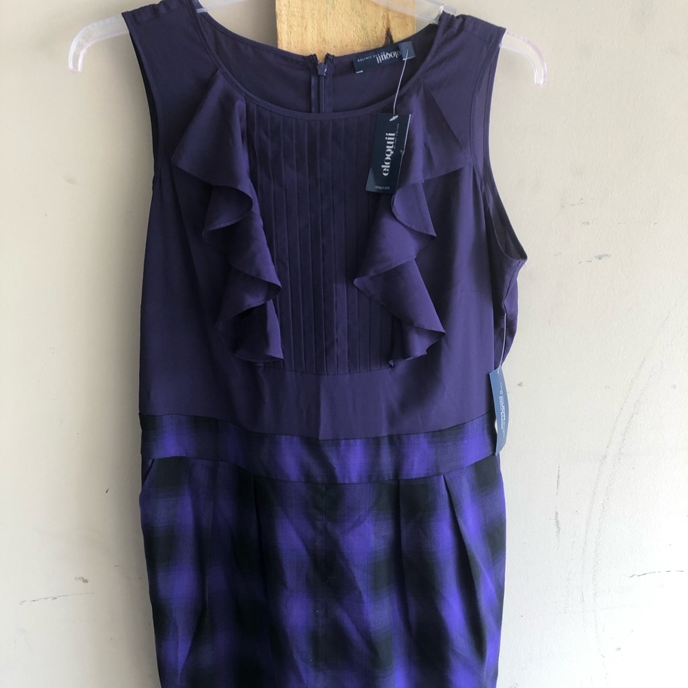 ELOQUII purple dress